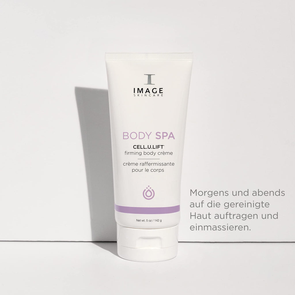IMAGE Skincare, BODY SPA CELL.U.LIFT Firming Body Crème, Lotion to Visibly Sculpt, Smooth and Tone Skin, 5 oz