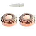 Replacement Heads For Finishing Touch Flawless Facial Hair Remover,Women Hair Removal Shaving Head First Generation (2PCS, GEN 1)