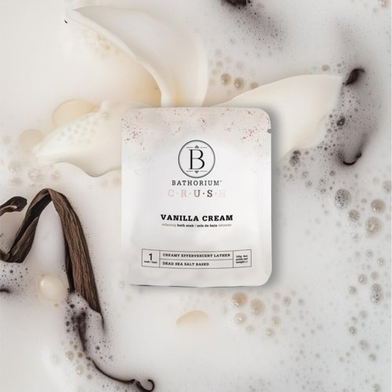 Bathorium Crush 8-Pack Signature Discovery Set, Luxury Bath Soaks, Dead Sea Salt, Epsom Salt, pH Balanced for Women, Gift Set, Each Soak is 4 oz