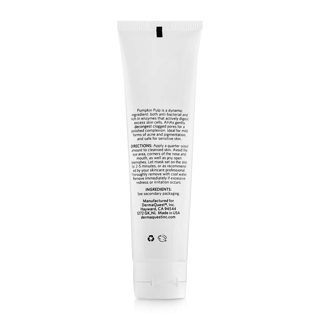 DermaQuest Advanced Therapy Mini Pumpkin Face Mask - Rejuvenating and Brightening Acne Face Mask - Blackhead Face Mask for Women & Men - All Skin Types (2oz)