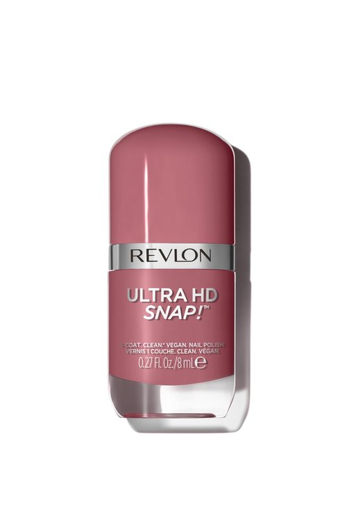 REVLON Ultra HD Snap Nail Color, Natural Rich Glossy Polish, 100% Vegan Formula, No Base or Top Coat Needed, 032 Birthday Suit, 0.27 fl oz