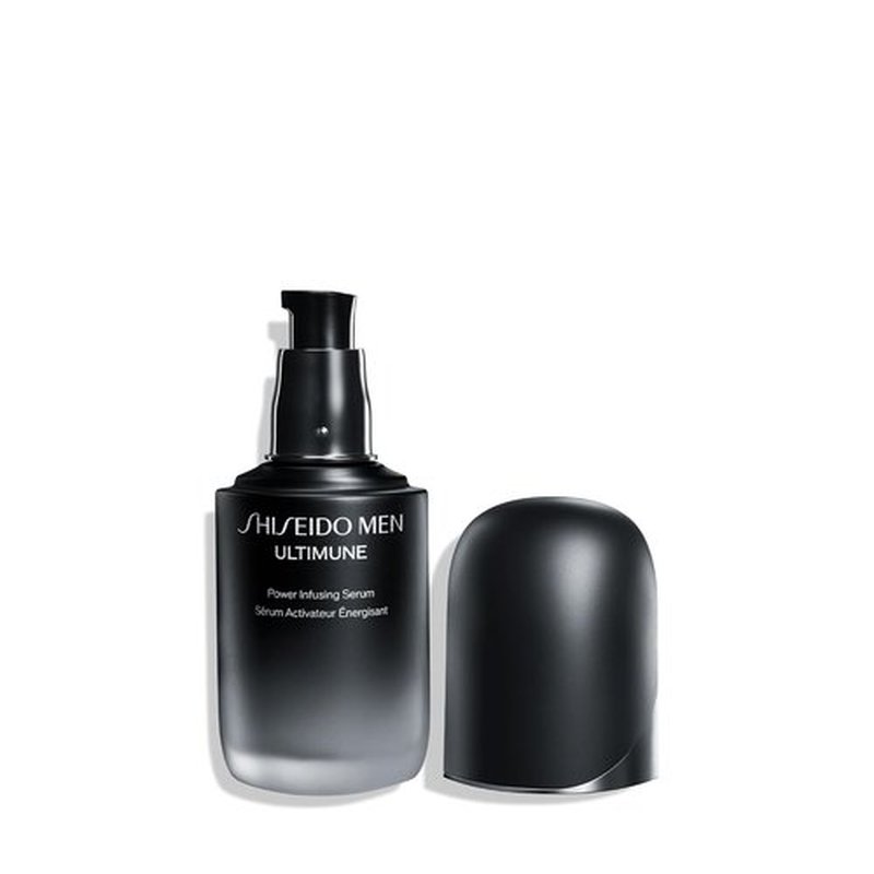 Shiseido Men Ultimune Power Infusing Serum - 50 mL | Boosts Skin Resilience & Reduces Aging Signs