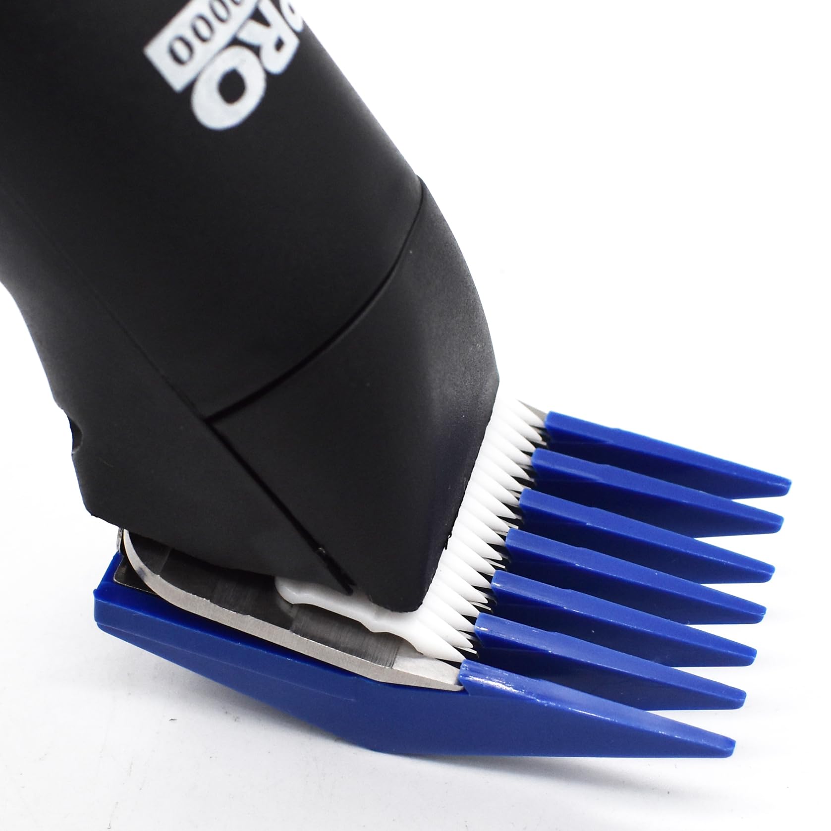 AIRERA Professional A5 Style Animal Hair Clipper Attachment Guard Guide Cutting Combs 76926-900, Compatible with Oster Classic 76 A5 Andis AG BG Wahl KM Pet Groomers (Navy, #4-1/2")