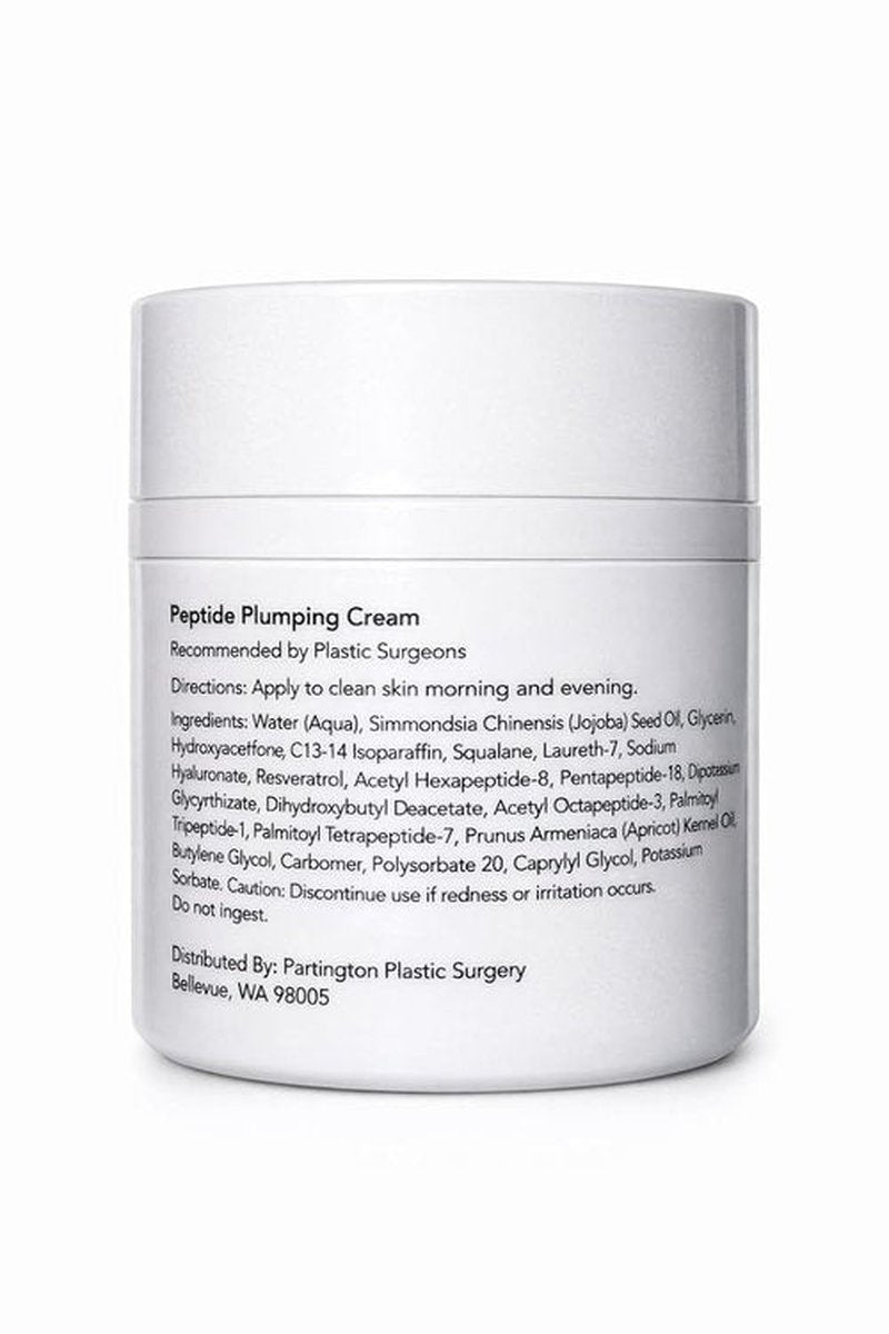 MD Peptide Plumping Cream - Anti-Aging Moisturizer with Peptides & Hyaluronic Acid - Hydrates & Firms - 1.66 oz