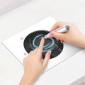 Powerful 80W Nail Dust Collector Built in Table Desk Nail Vacuum Cleaner Professional Table Embedded Dust Extractor Vacuum Built in Desktop Nail Dust Collector Quiet Nail Fan Acrylic Nail Tools