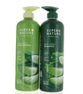 Super Nature Shampoo and Conditioner Set – Sulfate Free, Paraben Free Hair Care Duo Hydrating & Nourishing Formula with Aloe for Dry, Damaged, Curly, or Color Treated Hair 2 Pack (16 fl oz Bottles)