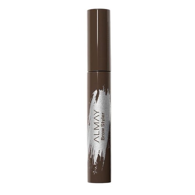 Almay Eyebrow Gel - Flake-Free & Lightweight Formula with Marula Oil | Hypoallergenic, Medium Brown, 1 Count