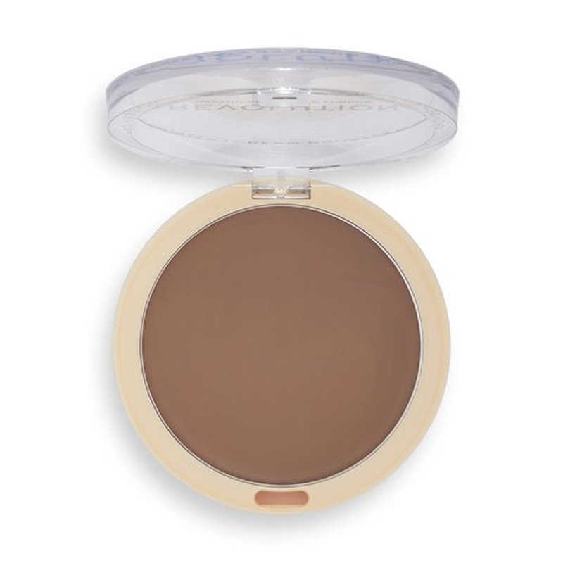 Revolution Beauty London, Ultra Cream Face Bronzer, Buildable & Blendable Cream Contour, Vegan & Cruelty-Free, Light, 0.24 oz