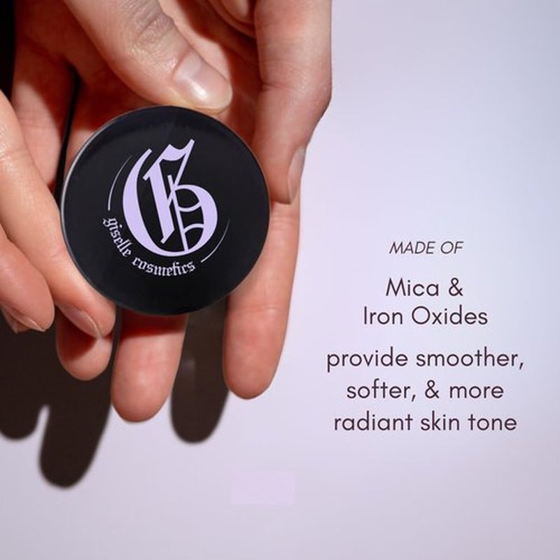 Regine Switzerland White Sapphire Loose Mineral Eyeshadow - Organic, Talc-Free, Sparkly Iridescent Shimmer