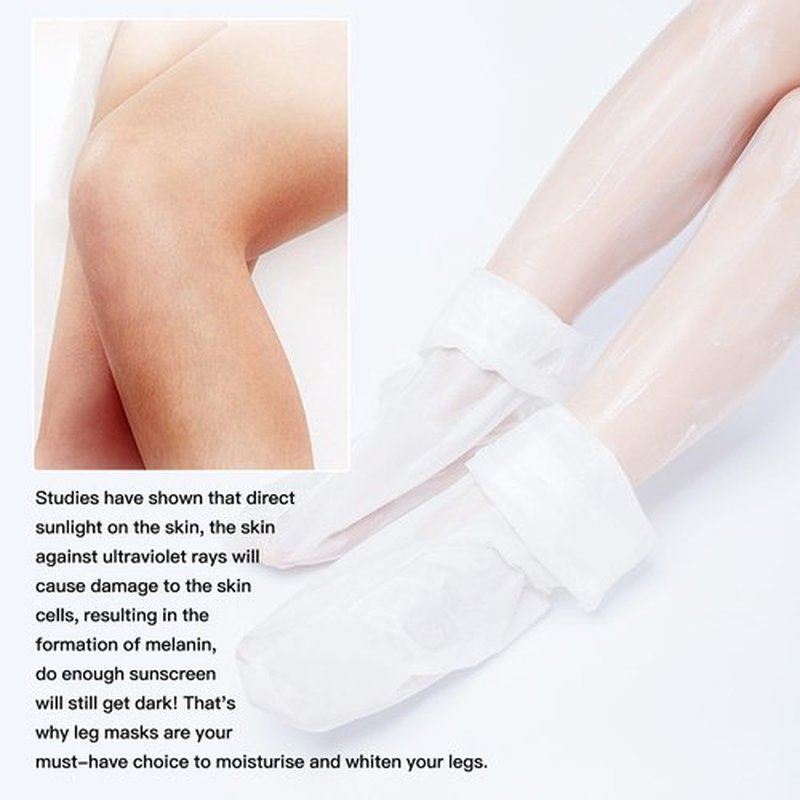 3 Pairs Hydrating Long Leg Feet Mask,Long Leg Feet Masque,Feet Peeling Mask,Moisturizing Nourishing Exfoliating Foot Mask for Women