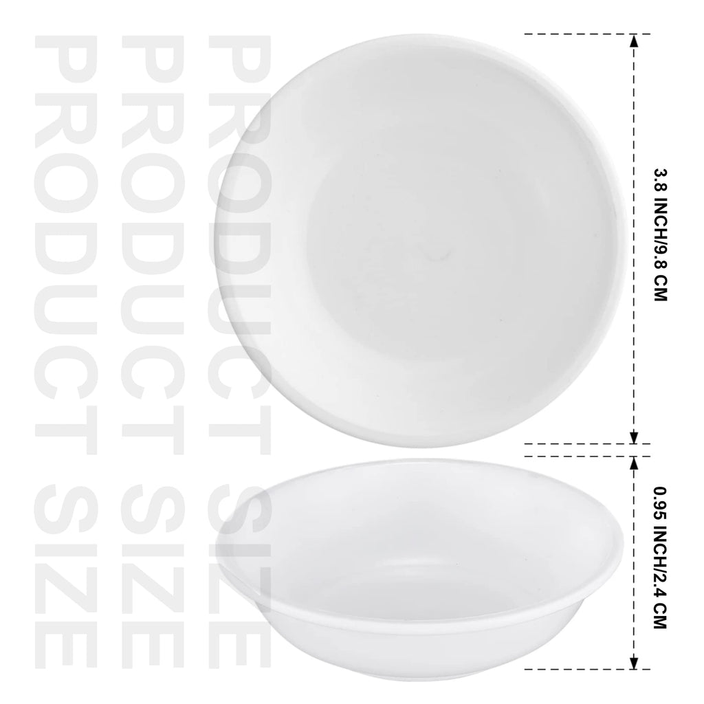 CLKONKA Replacement Wax Warmer Dish - Durable Ceramic Bowl for Wax Melts - Fits Most Wax Warmers - Round Shape(4 in)