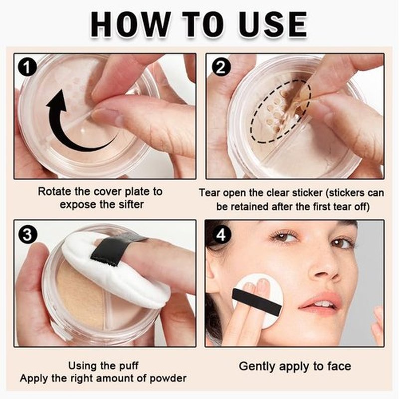 IONSGAKO Mineral Powder Foundation - Lightweight, Buildable Coverage for Natural Makeup | 0.35 oz (01 Fair Light)