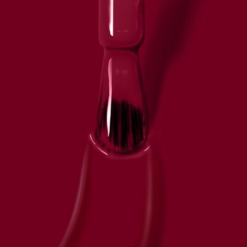 LONDONTOWN Lakur Nail Polish - Lady Luck Dark Red | Long-Lasting, Chip-Resistant Formula