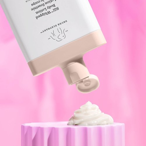 Drunk Elephant Sili Whipped Body Lotion - Rich Daily Moisturizer - 240 ml/8 fl oz - Clean & Cruelty-Free Skincare