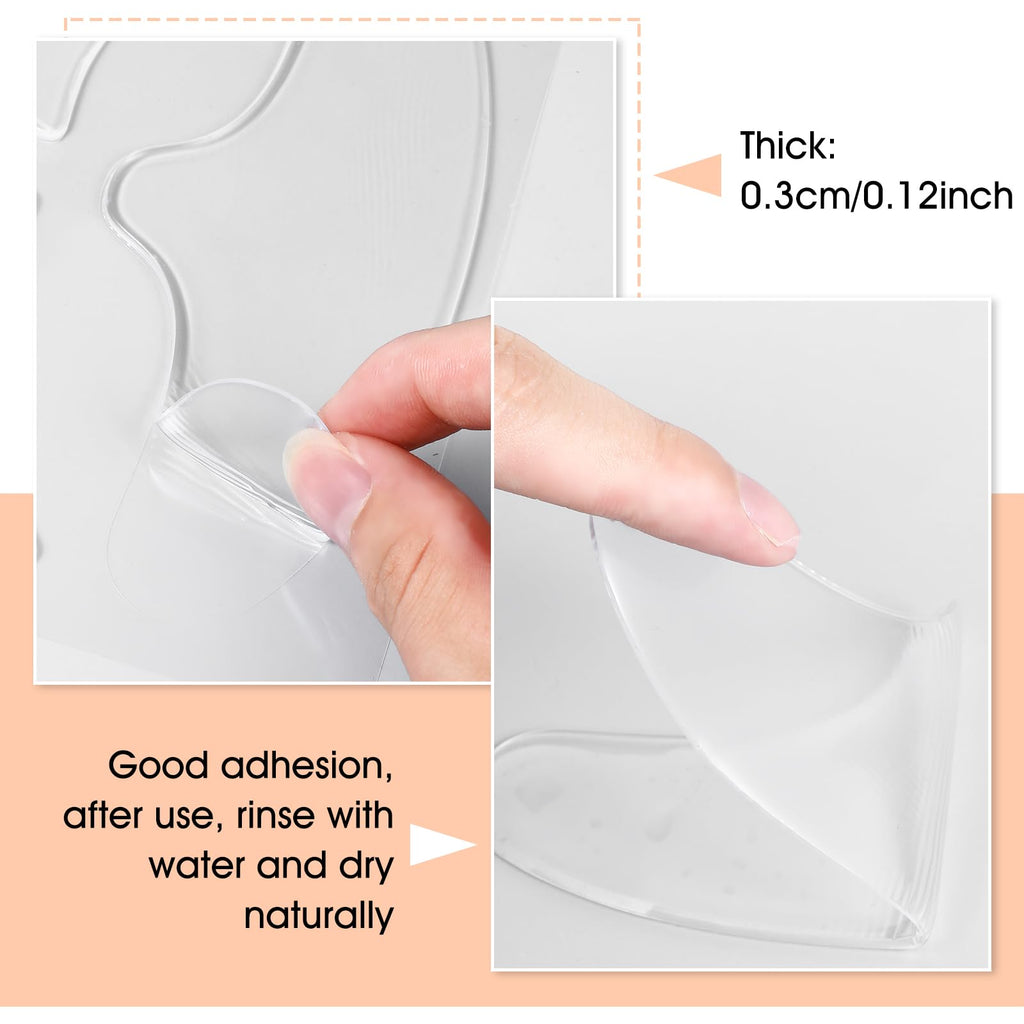 WY LIGHTING LEVEL 10 Pcs Forehead Wrinkles Patches Reusable Wrinkle Patches Wrinkle Remover Mask Silicone Face Tape Smooth Fine Lines Wrinkles for Women Facial Beauty Skincare
