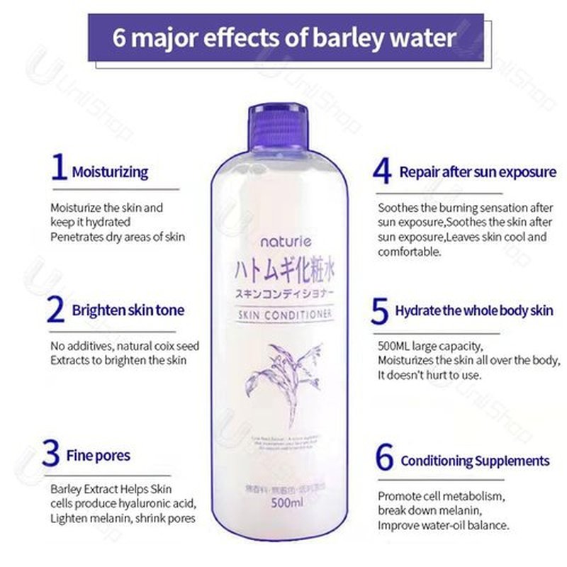 Imju Naturie Hatomugi Skin Conditioner Job's Tears Lotion 500ml