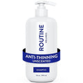 Routine Wellness Anti-Thinning Shampoo - Biotin DHT Blocker for Men & Women - Color Safe & Unscented - 14oz