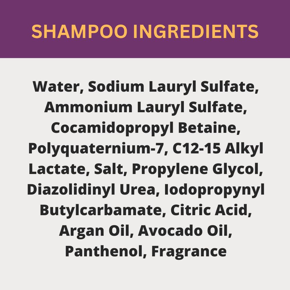 Black Canyon Amber Clove Nutmeg Scented Argan Oil Hair Shampoo, 16 Oz