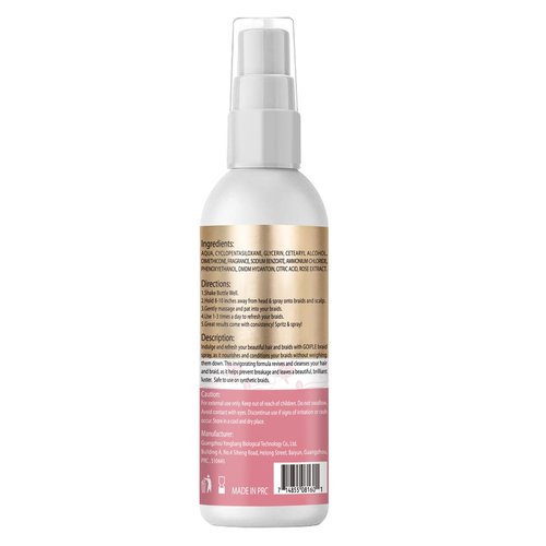 Coconut Heat Protectant Spray - Keratin Protein Hair Serum Anti Frizz Control Repair - Rose Water Moisturize Anti-Frizz Smooth Products (3PCS)