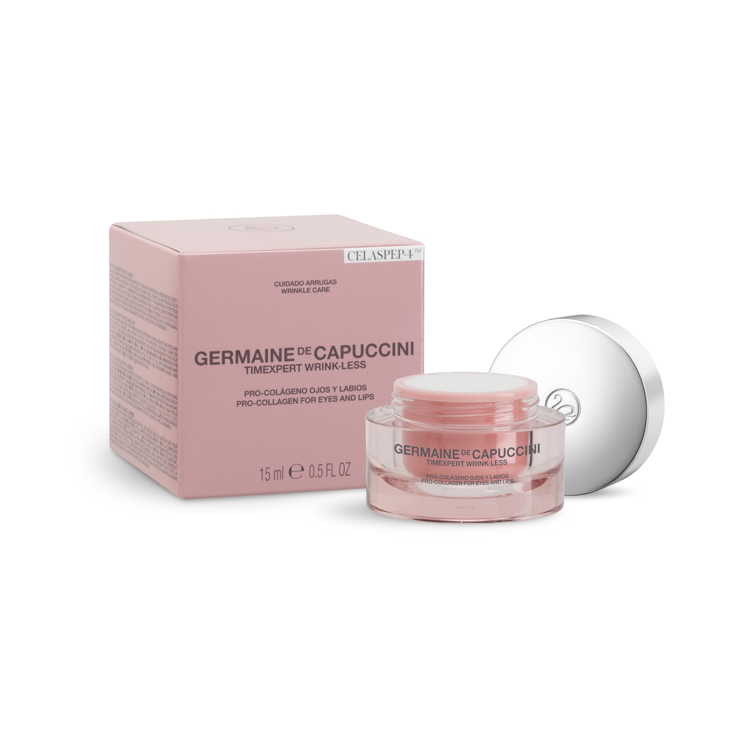 Germaine de Capuccini - Timexpert Wrink·Less - Pro-Collagen for Eyes and Lips - Wrinkle-Smoothing Care for Crow’s Feet and Lip Lines - 15 ml