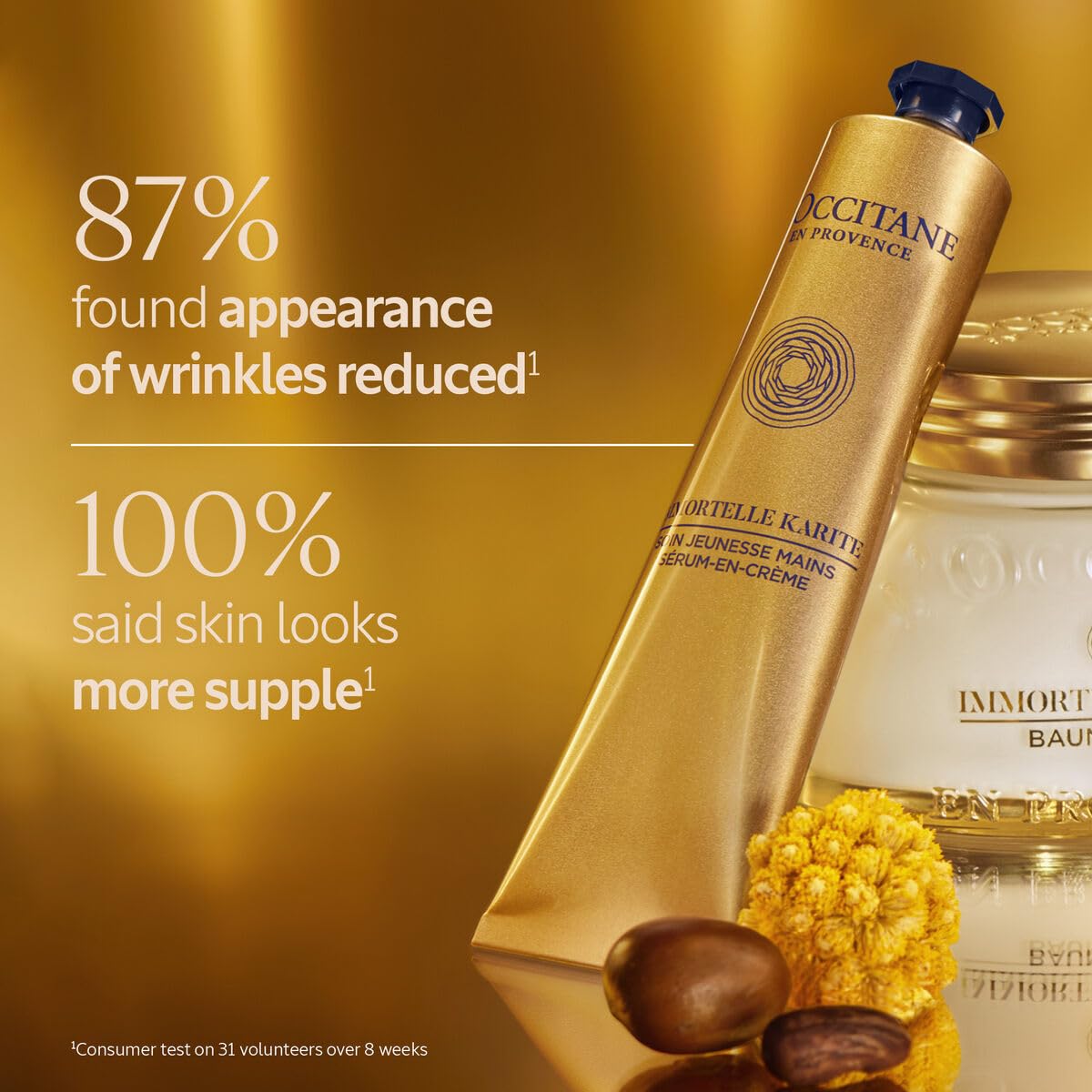 L'OCCITANE Immortelle Shea Youth Hand Cream 2.60 fl oz