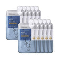 Mediheal NMF Nude Gel Mask - 10 Pack Hydrating Hydrogel Sheets for Moisturizing & Cooling Benefits