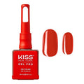 KISS NEW YORK Gel Nail Polish Soak Off UV LED Gel Polish 10mL Nail Art Salon Manicure DIY HEMA FREE, TPO FREE (So Scarlet)