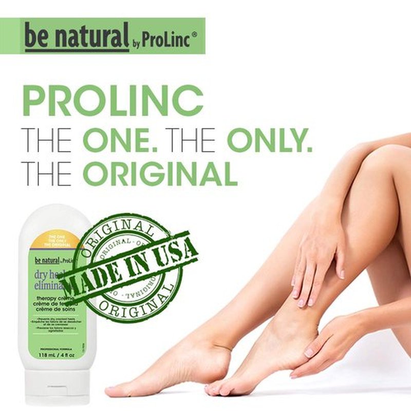 ProLinc Dry Heel Eliminator - Hydrate & Protect Dry Heels | Fast Absorbing, Non-Greasy Formula | 4 Fl. Oz