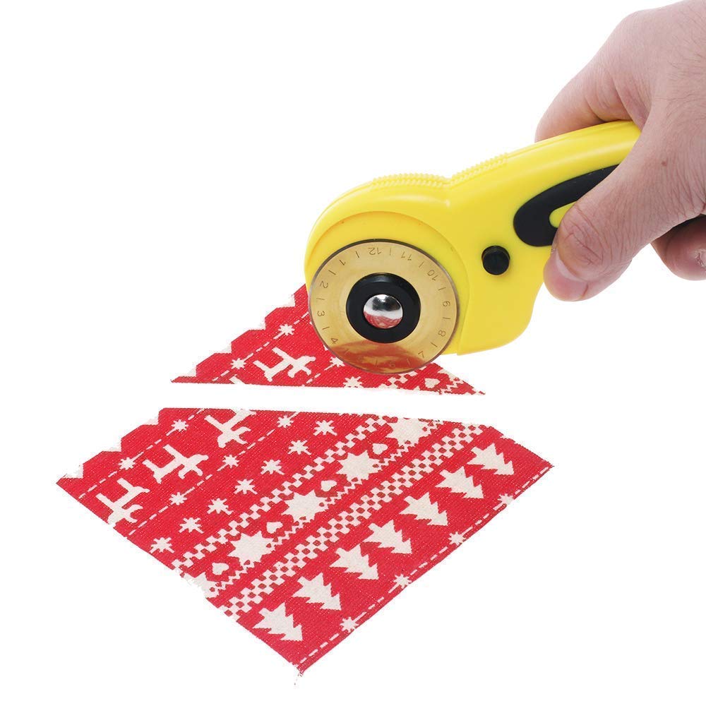 Titanium Rotary Cutter Blades 45mm 10 Pack Replacement Blades for Fabric
