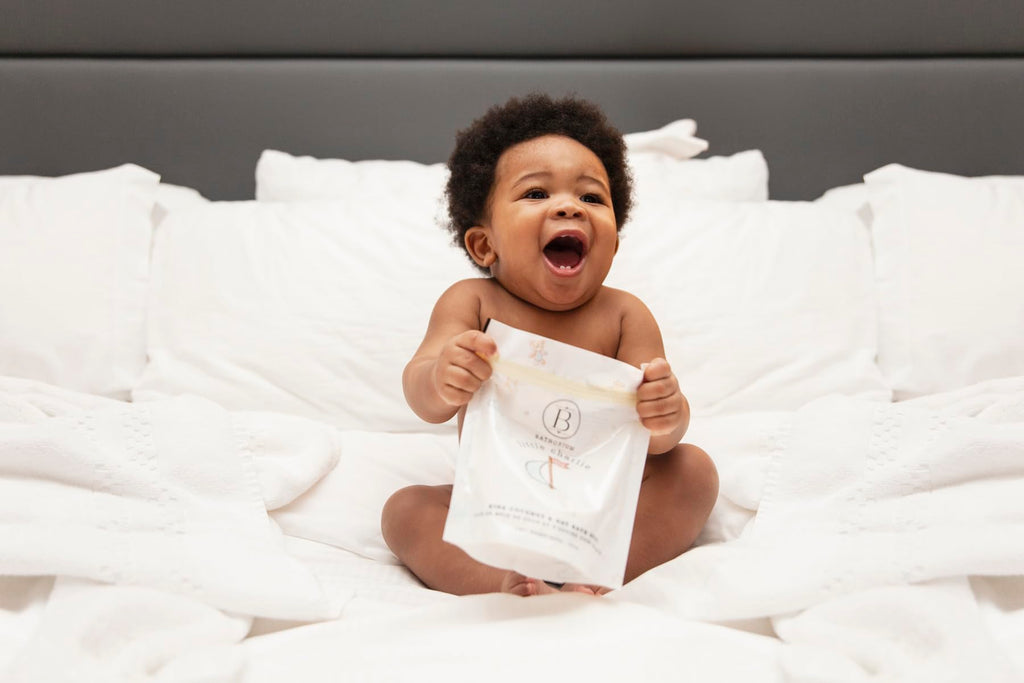 Bathorium Little Charlie Bath Soak, Nourishing Soak for Babies, Made with Colloidal Oat, Chamomile & Coconut, Moisturizes & Soothes Delicate Skin, 26 oz