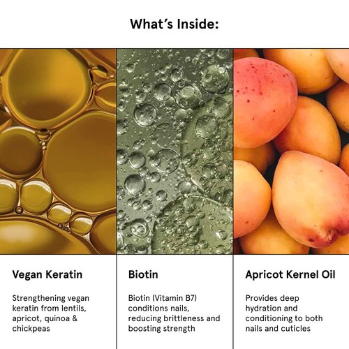 gitti Restoring Nail Serum I Natural Nail Care, Non-Toxic, Plant-based, 98% Natural Origin, Cruelty-Free, Vegan I Hydrating, Helps Strengthens Nails, Non-Greasy, Nail Recovery (0.5 fl oz)