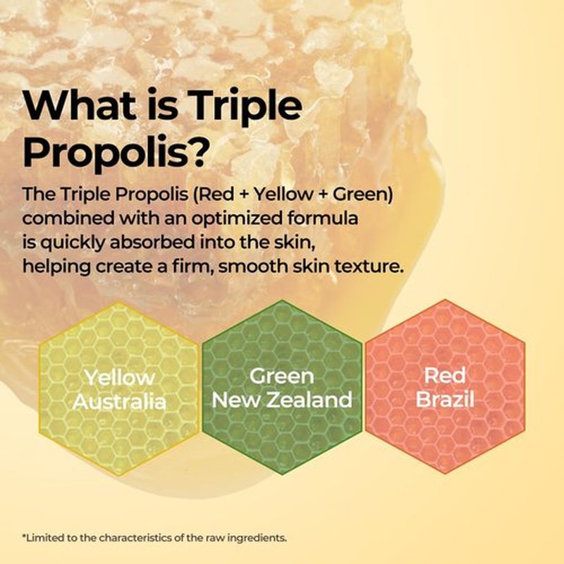 Jaminkyung Triple Propolis & Snail Mucin Face Cream, Korean Glass Skin Moisturizer with 8-Layer Hyaluronic Acid & Panthenol for Deep Hydration, Glowing & Repairing Dry, Dull Skin, 1.69 fl oz