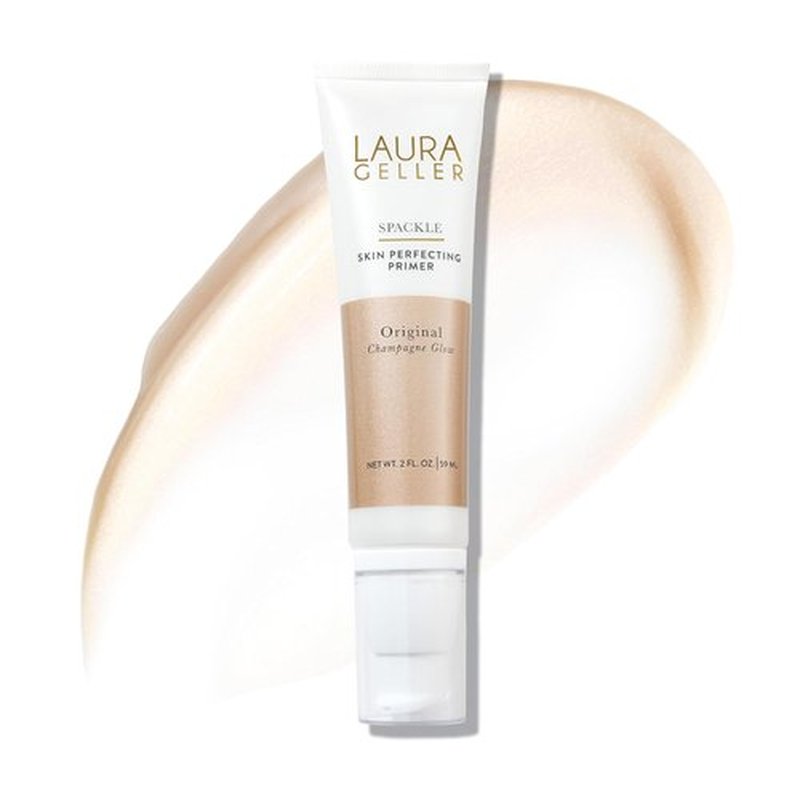 Laura Geller New York Spackle Primer - Champagne Glow - Hydrating 2 Fl Oz Makeup Primer for Mature Skin