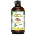 MMPANG Organic Castor Oil for Hair Body Lashes Brow,USDA Certified 100% Pure Natural Glass Bottle, Cold Pressed, Hexane Free. Castor Oil for Hair Growth, Thicker Fuller Brows, 8.45oz