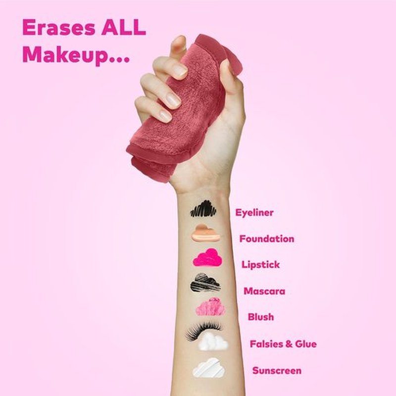 MakeUp Eraser Mini PRO 5-Pack Gift Set - Effortlessly Remove All Makeup With Just Water | Includes Waterproof Mascara & More