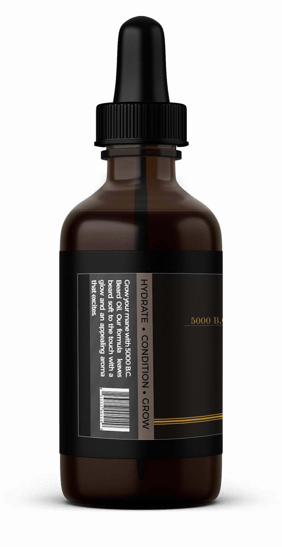 Xotics Natural Beard Growth Oil - 100% Pure Organic Beard Oil for Men, Strengthens Beard/Mustache Growth - Beard Softners, Scented Beard Oil to Make it Grow Fast, Mustache Oil for Men, 2oz (tuxedo)