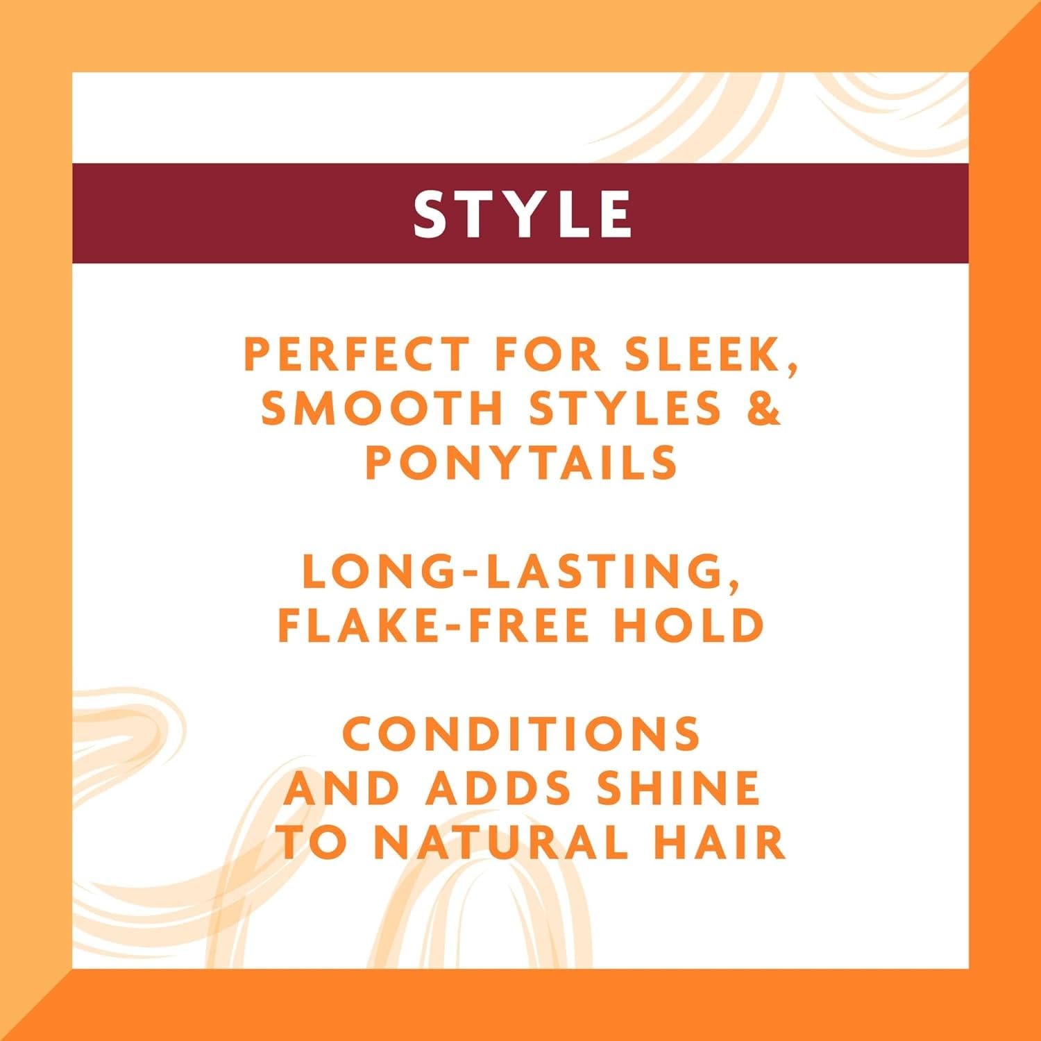 Cantu Extra Hold Edge Stay Gel with Shea Butter, 2.25 oz (Packaging May Vary) (Pack of 2)
