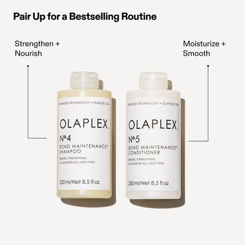 Olaplex Nº. 4 Bond Maintenance Shampoo: Reduces Breakage & Strengthens Hair | Hydrates, Smooths & Detangles | For Coily, Curly, Straight, and Wavy, 525 mL / 17.75 Fl Oz