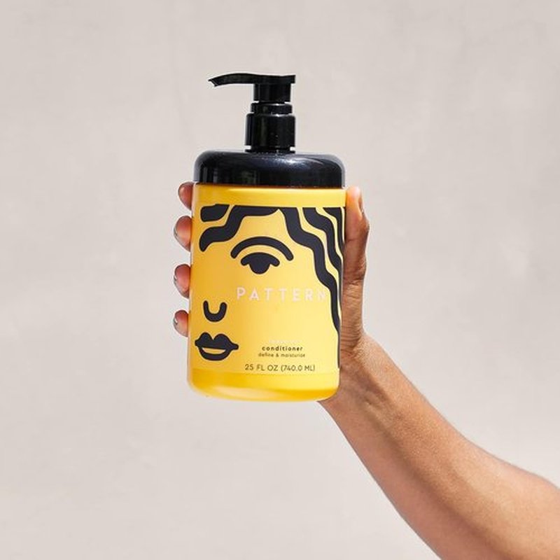 PATTERN Beauty Leave-In Conditioner - Rich Moisture for Curly & Coily Hair, 25 fl oz | Ideal for 3a to 4c Textures