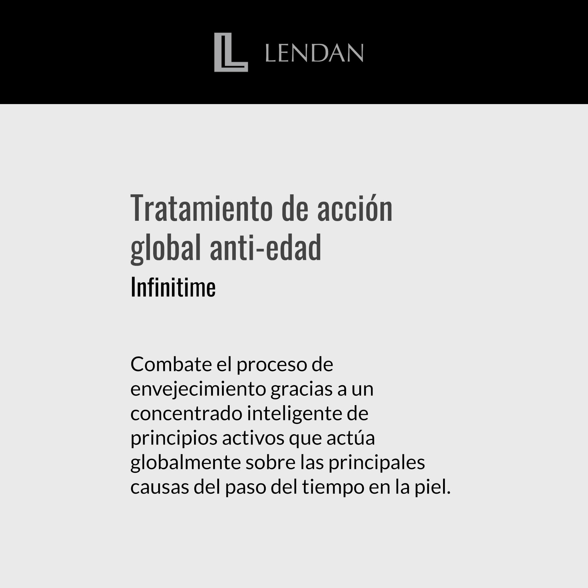 Lendan - Hydrating Facial Mask - Infinitime - 6 Sachets with 1 Décolleté Mask + 1 Face Mask - Deep Hydration - Radiant-Looking Skin - Antioxidant-Enriched Formula