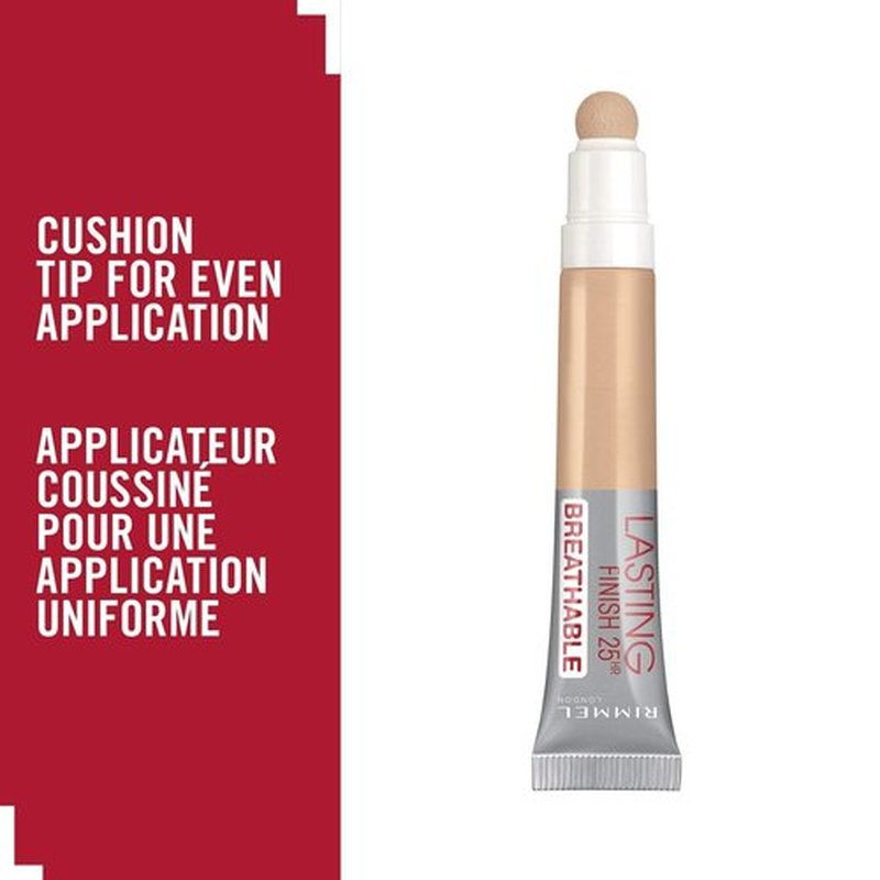 Rimmel Lasting Finish Breathable Concealer - Long-Lasting Coverage, Shade 300 | 7ml