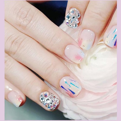 Lifextol Rhinestones for Crafting Nail Pearls for Nail Art Flatback Pearls for Crafts Rhinestones for Nails Face with Tweezers and Picking Pen, Kit C