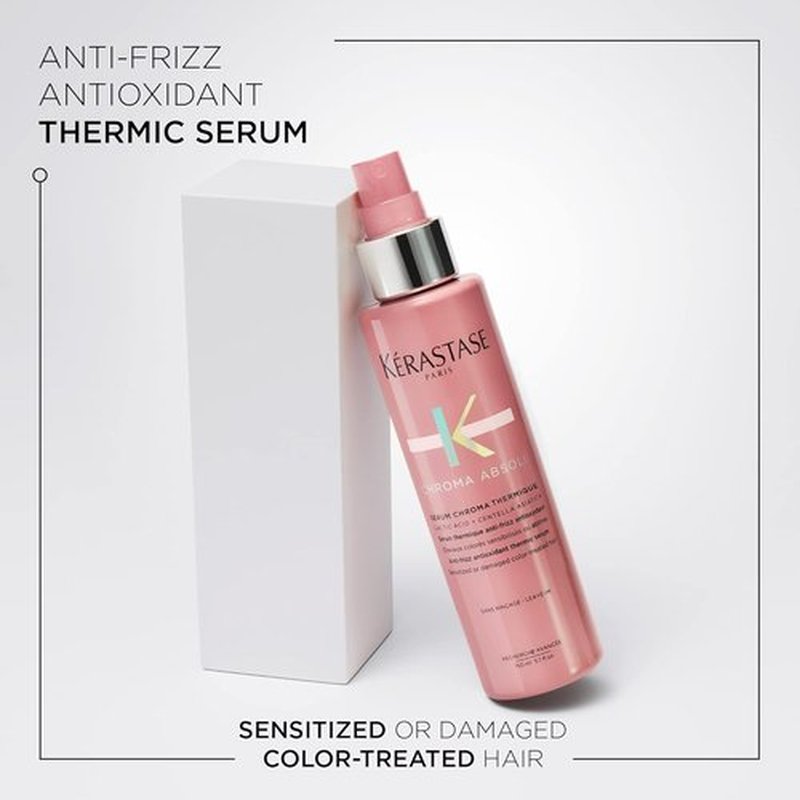 Kerastase Chroma Absolu Hair Serum - Moisturizing Anti-Frizz Formula for Color-Treated Hair