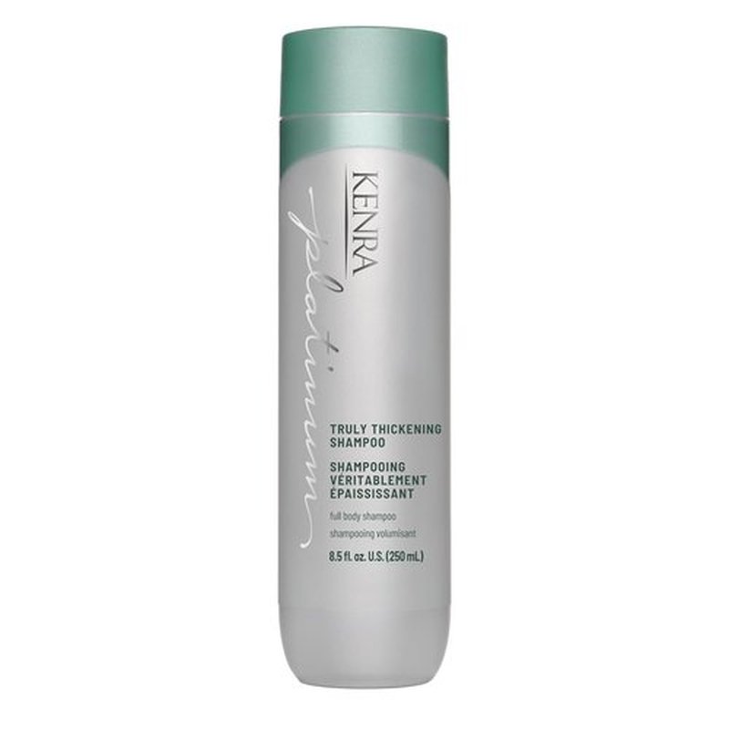 Kenra Platinum Truly Thickening Shampoo - Volumizing Formula for Fuller-Looking Hair | Lightweight & Sulfate Free