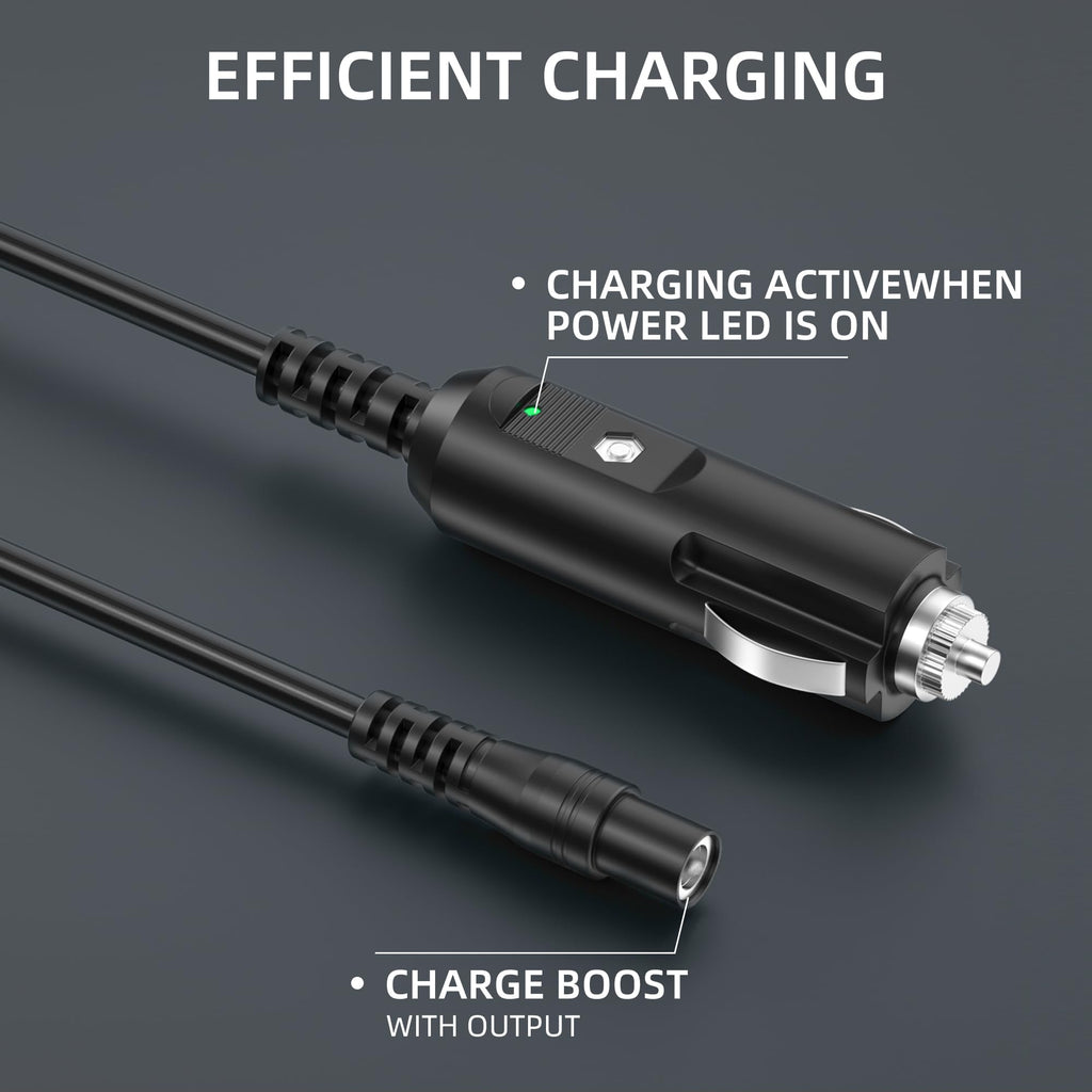 Charger Car Adapter for NOCO Jump Starter, 56W 14V Car Adapter Compatible with NOCO GB70 GB150 GB250+ GB251+ GB500 GB500+ Genius Boost Ultra Safe Lithium XGC4 XGC Jump Starter