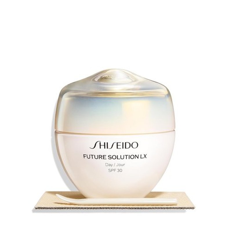 Shiseido Future Solution LX Total Protective Cream SPF 30 | Luxurious Anti-Aging Day Cream for All Skin Types
