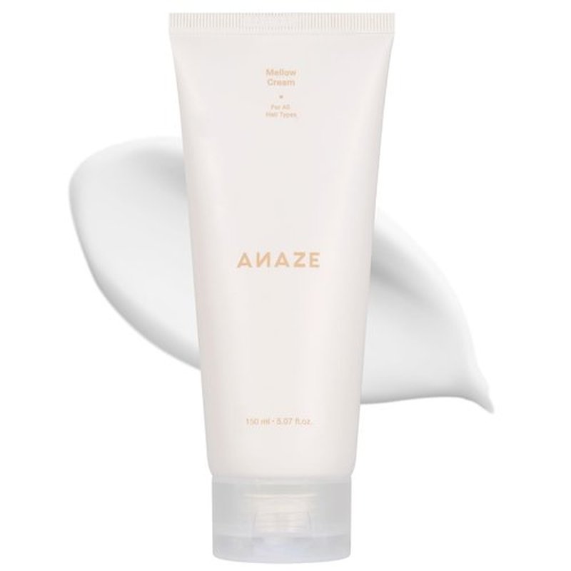 ANAZE Mellow Cream Hair Treatment 150 ml – Leave-In Conditioner for Deep Moisture & Damage Repair, Instant Results on Dry, Frizzy, and Color-Treated Hair, Valentine's Day Gifts for Woman