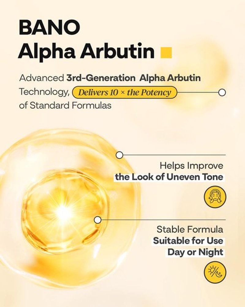 Bano Alpha Arbutin Mild Peeling Foam – PHA LHA Salicylic Acid Exfoliating Cleanser | Glow & Uneven Tone | Korean Skincare for Sensitive Skin | Fragrance-Free | 4.05 fl oz