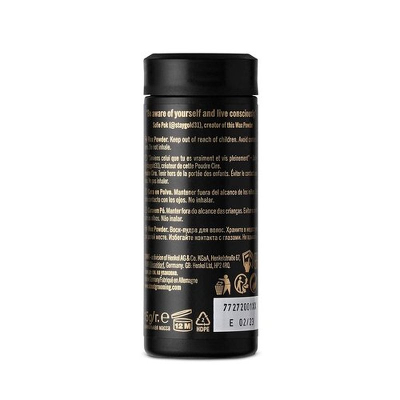 STMNT Grooming Goods Wax Powder - 0.53 oz | Semi-Matte Finish for Volume & Grip | Easy to Wash Out