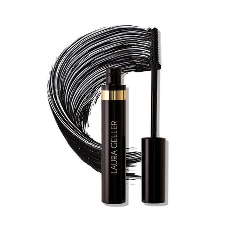 LAURA GELLER Kajal Longwear Mascara - Black | Volumizing & Lengthening, Smudge-Proof Formula